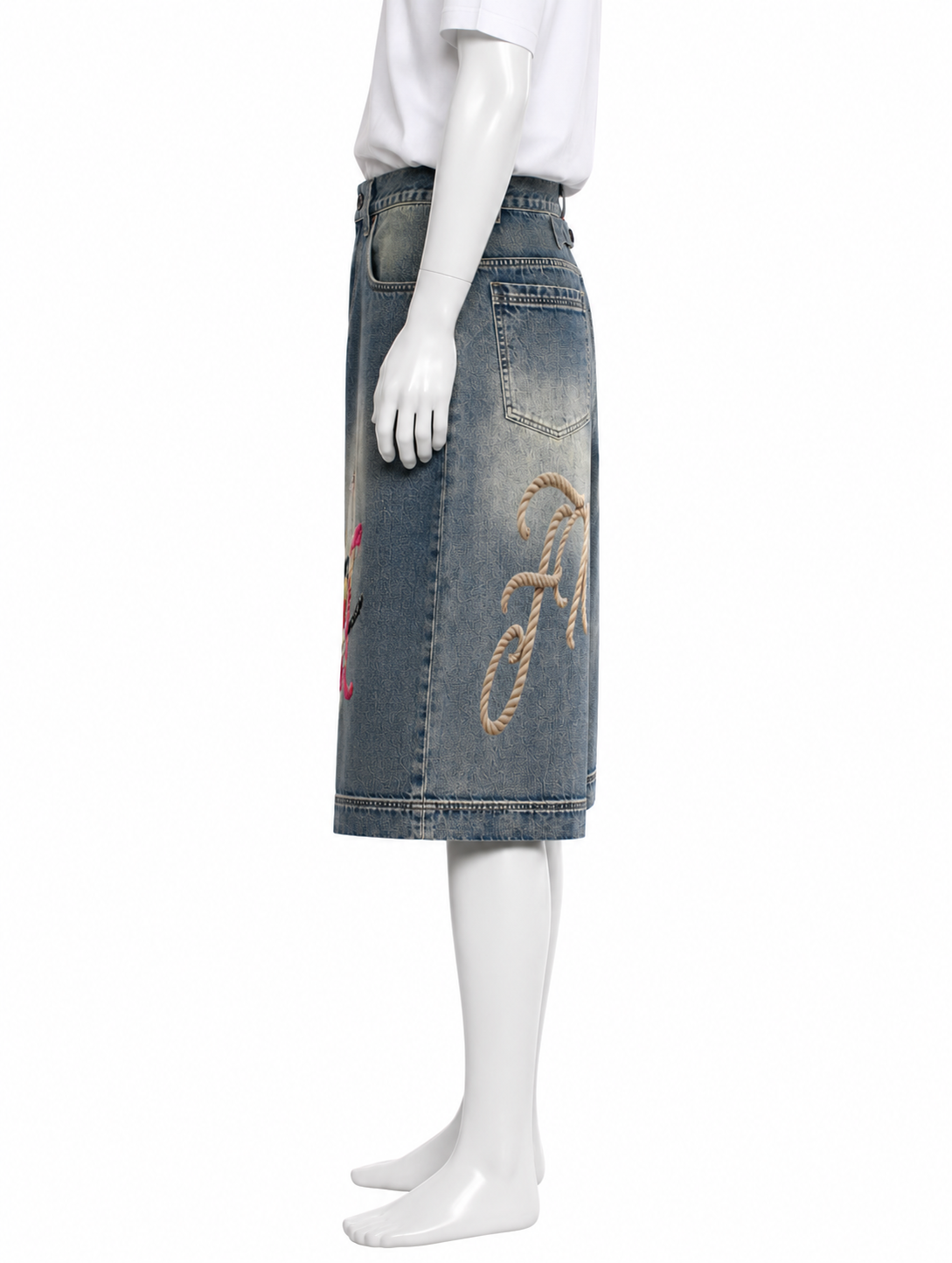 REDSKIN ® Vintage Wash Baggy Denim Shorts