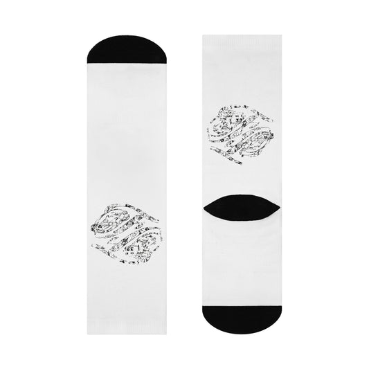 Fuqa logo Socks (wht)