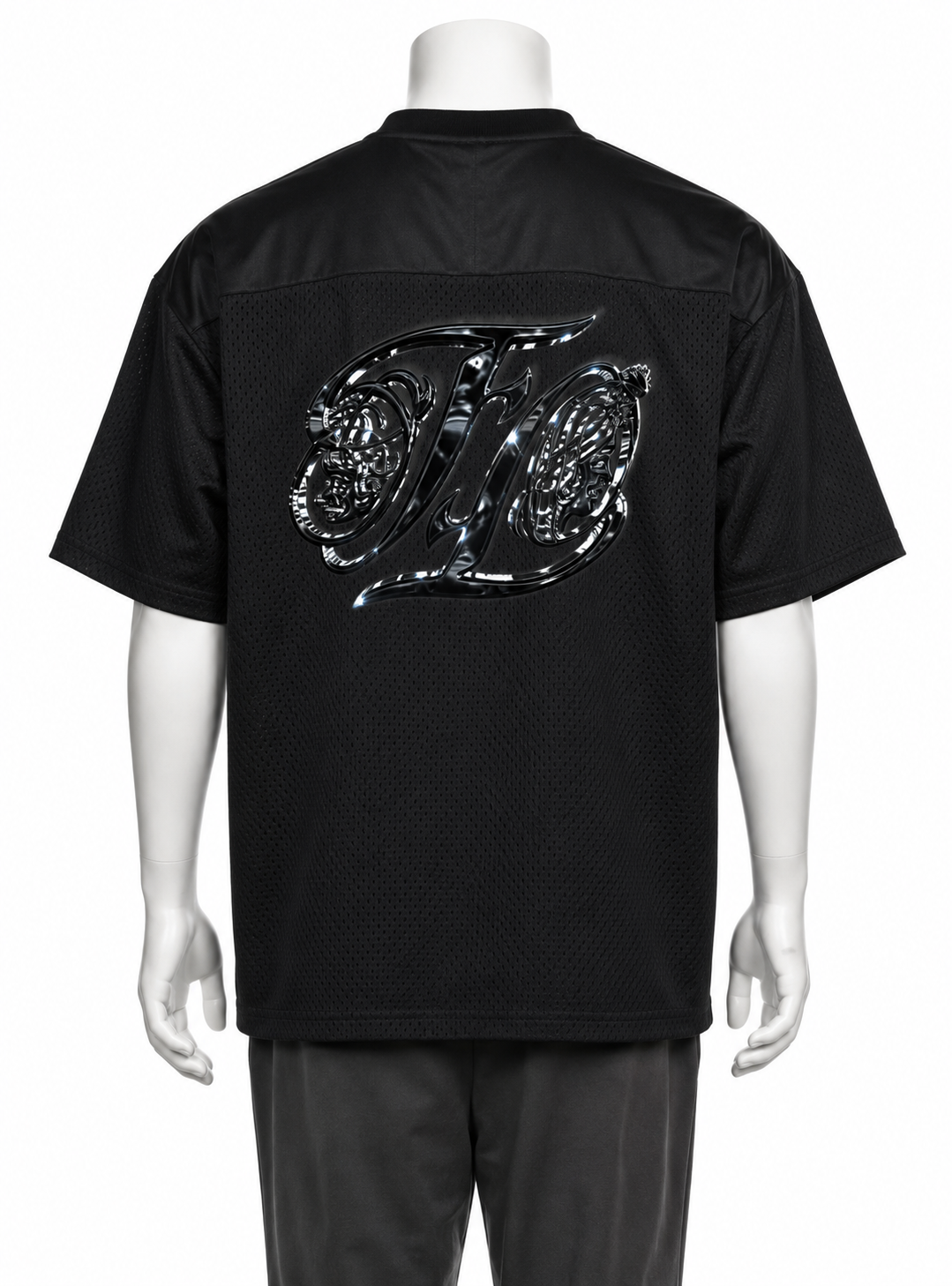FUQAFOOTBALLLEAGUE ® Oversized Mesh V-Neck Soccer Jersey